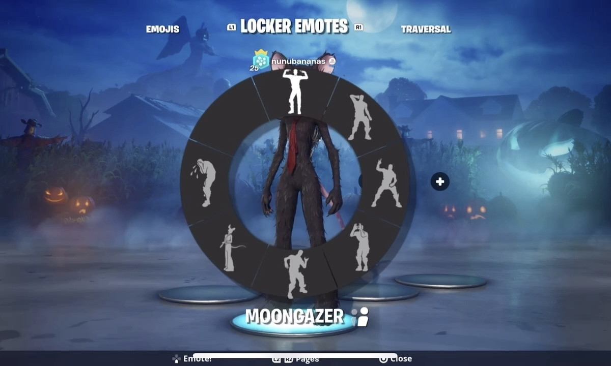 Fortnite Moongazer Emote