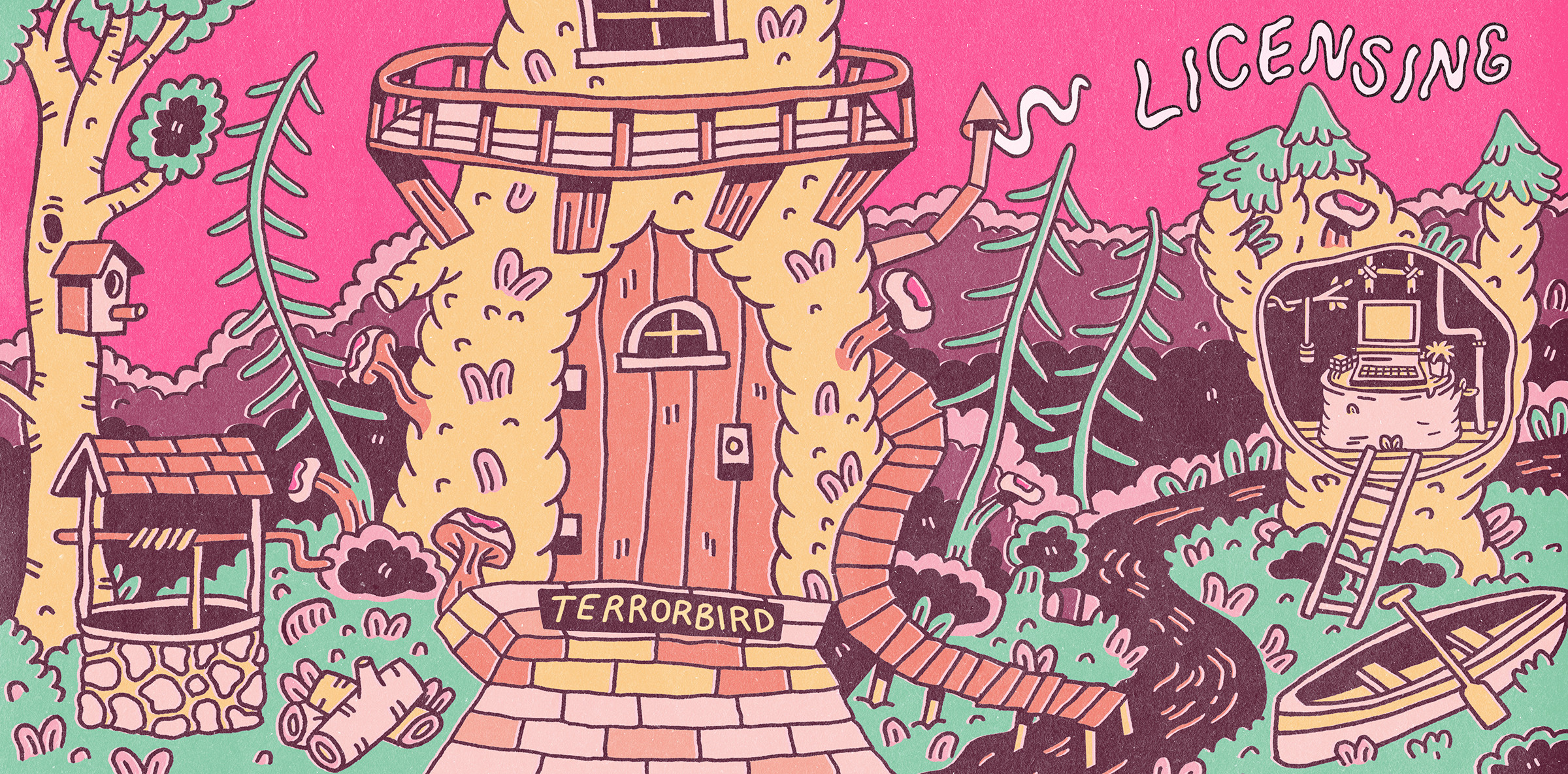 Terrorbird deck banner